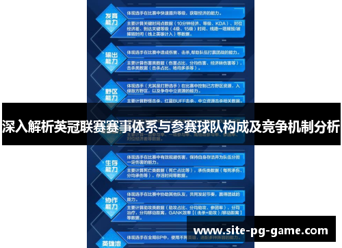深入解析英冠联赛赛事体系与参赛球队构成及竞争机制分析 深入解析英冠联赛赛事体系与参赛球队构成及竞争机制分析